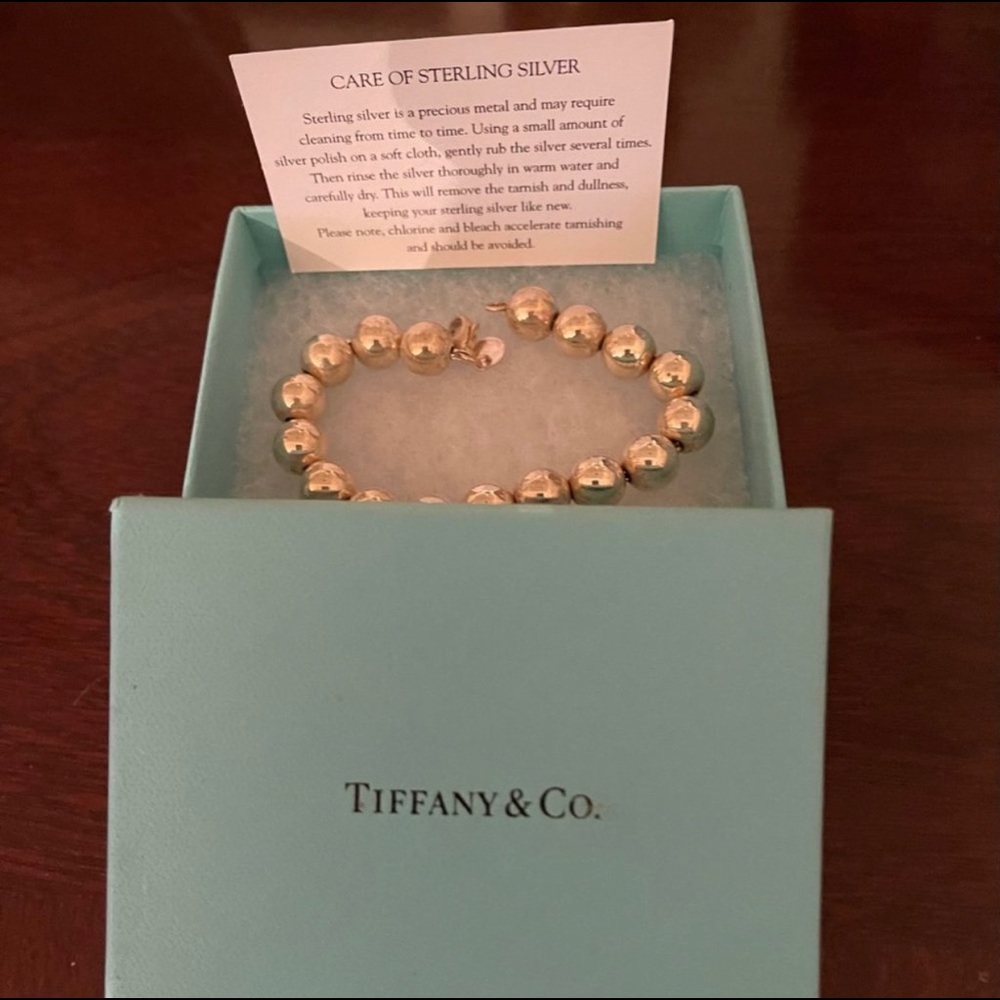 Tiffany’s Sterling Silver bead bracelet